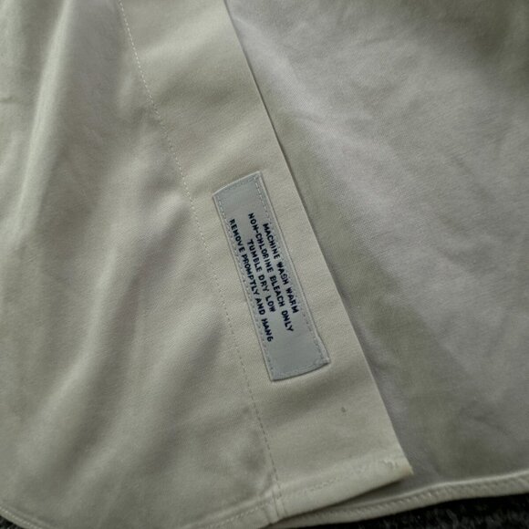 Brooks Brothers Men Non Iron Button Up Shirt Long Sleeve 15.5 34 Slim Fit White - Picture 11 of 16